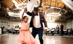 Melvin Henderson danced with his granddaughter, Zamora Walt, during Positive Image's 8th annual Father Daughter Dance was at Earle Brown Heritage Cent
