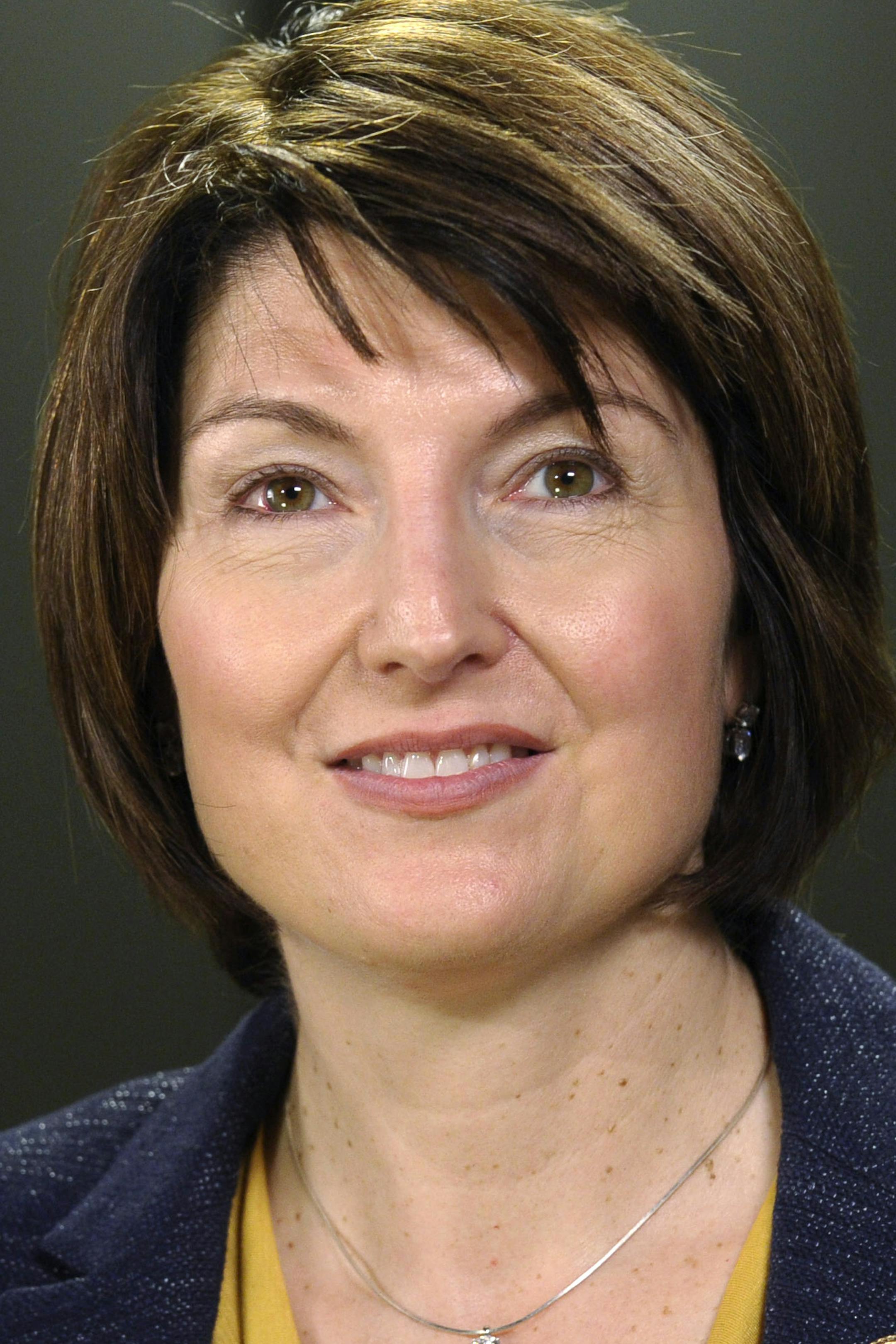 Rep. Cathy McMorris Rodgers, R-Wash., rehearses the Republican response to the State of the Union on Capitol Hill that she will deliver in Washington, Tuesday, Jan. 28, 2014. (AP Photo/Susan Walsh)