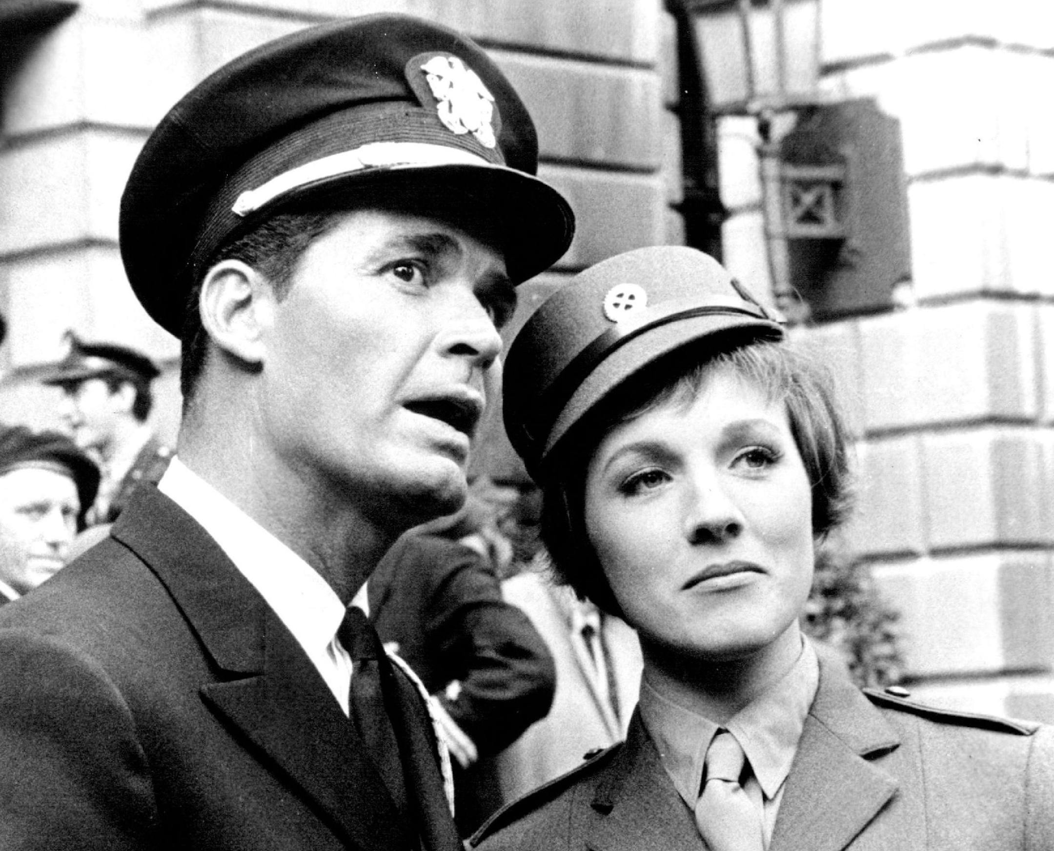 James Garner and Julie Andrews in the 1964 film "The Americanization of Emily."
