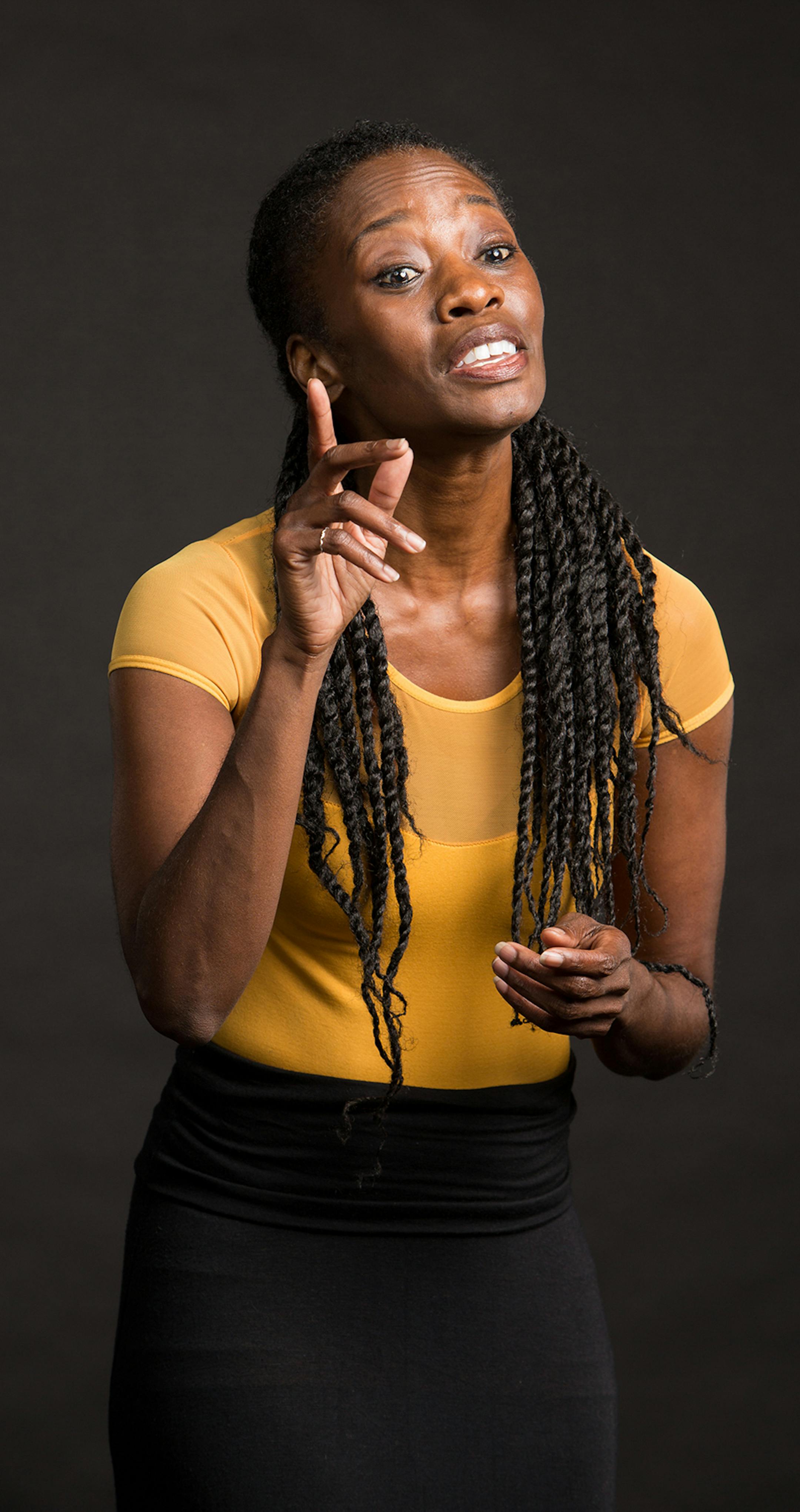 credit: Dan Norman Sonja Parks in "Seedfolks" at Children's Theatre Company.