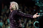 "I'm the king of the world!": Jon Bon Jovi at the Xcel last Spring.