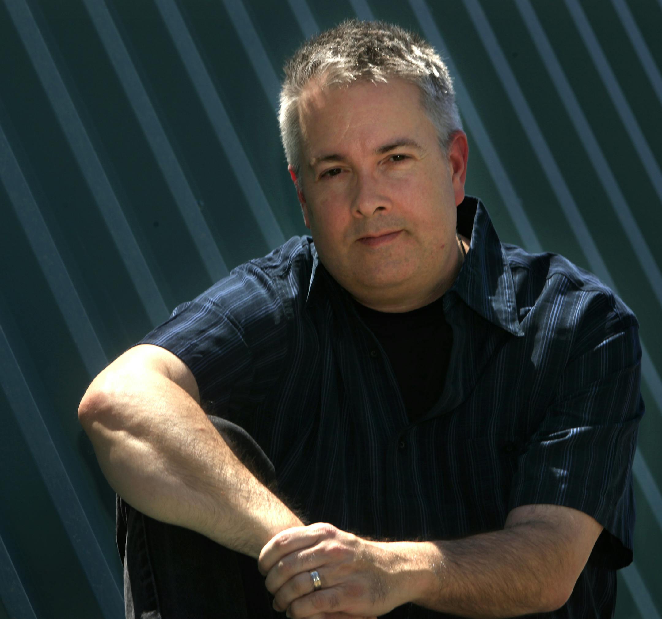 Brian Freeman at the Central Park Library in Woodbury, MN on May 15, 2012. ] JOEL KOYAMA‚Ä¢joel.koyama@startribune.com