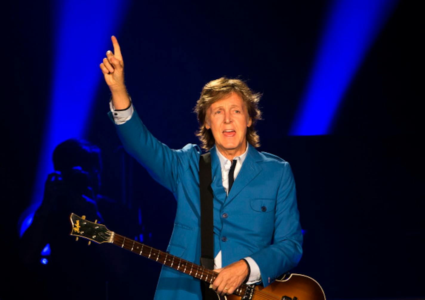 Paul McCartney played to 44,000 fans at his sold-out Target Field concert in 2014. / Brian Peterson, Star Tribune