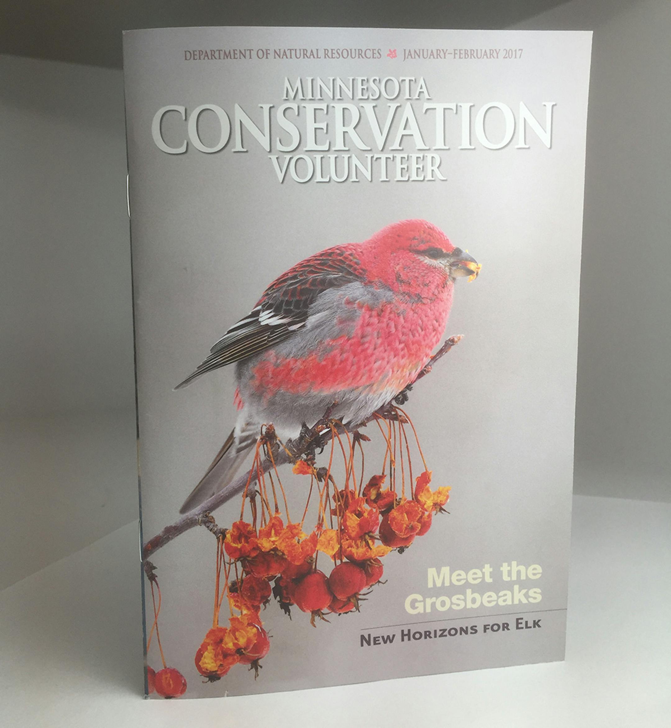 Minnesota Conservation Volunteer, for Outdoors Weekend.