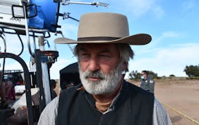 Alec Baldwin on the “Rust” set immediately following the shooting of Halyna Hutchins and Joel Souza.