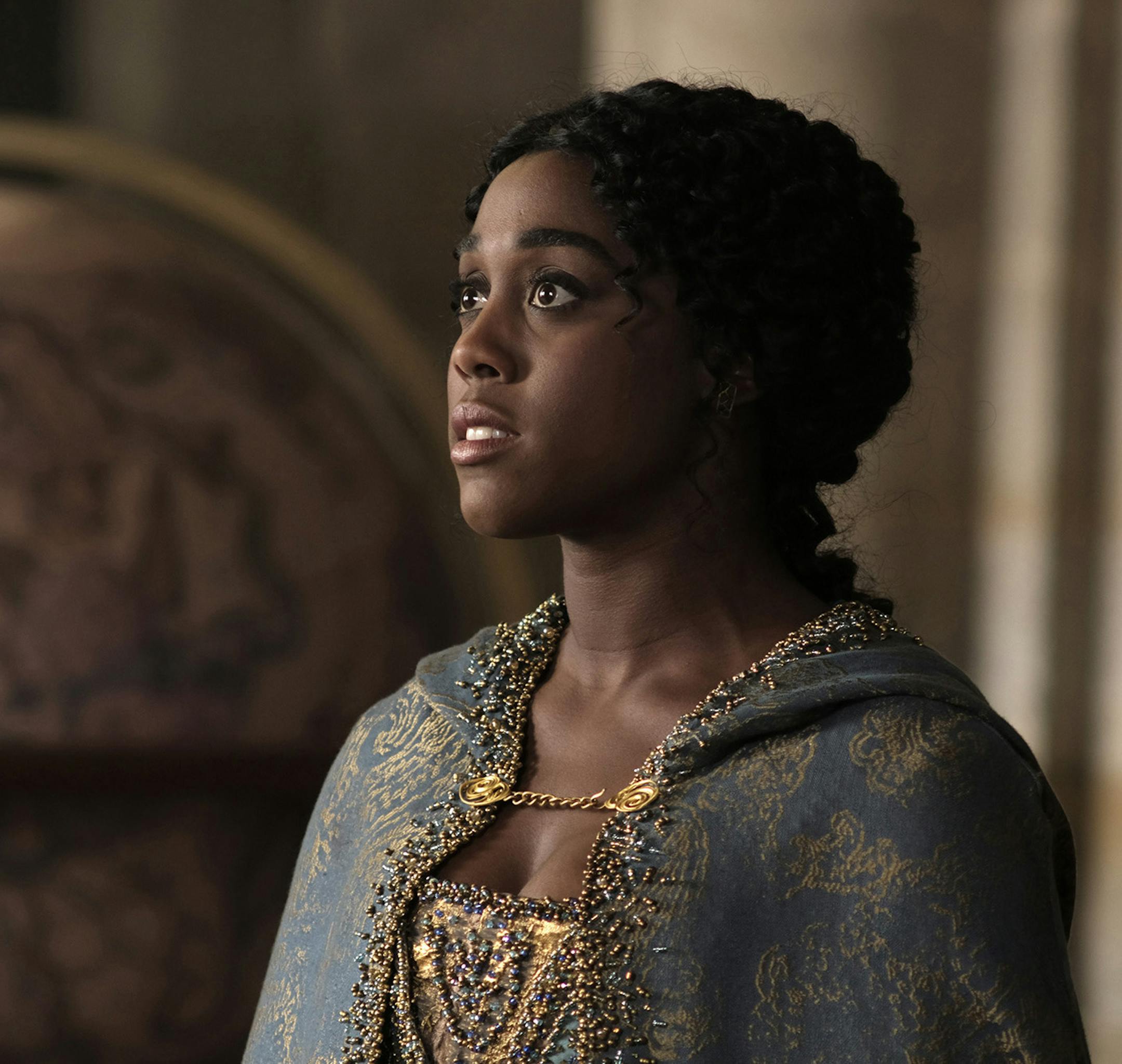LASHANA LYNCH in "Still Star-Crossed. (ABC/Jeronimo Alvarez)