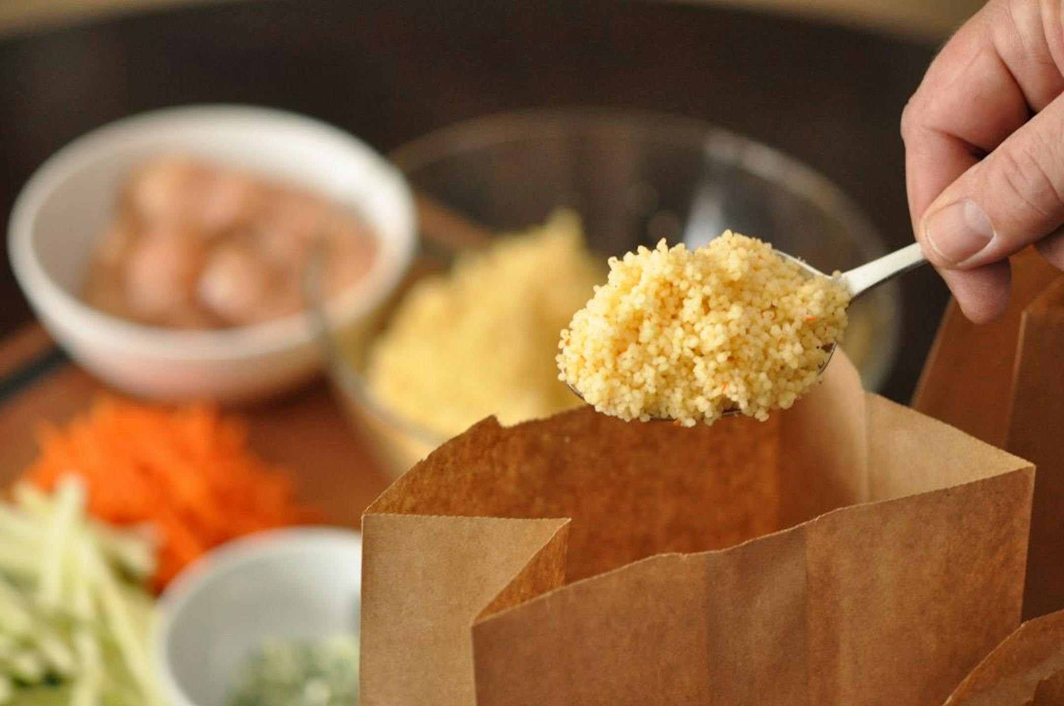 Dinner's in the bag. Just put all the ingredients in a food-safe brown bag and bake.
