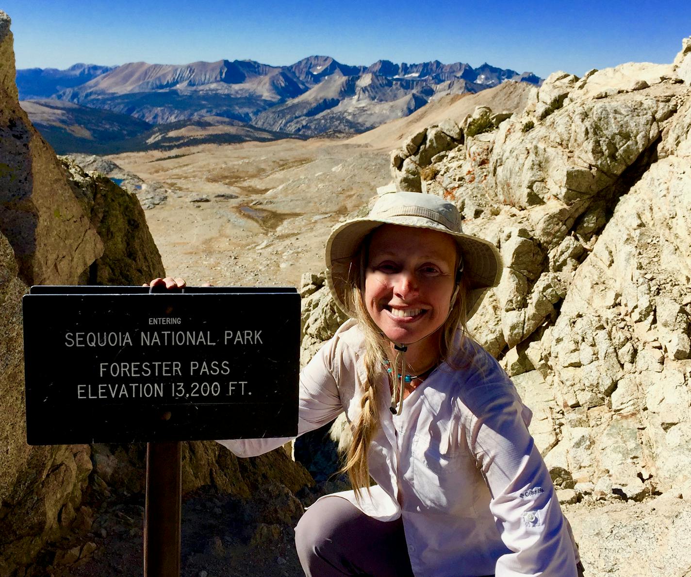 On the John Muir Trail.