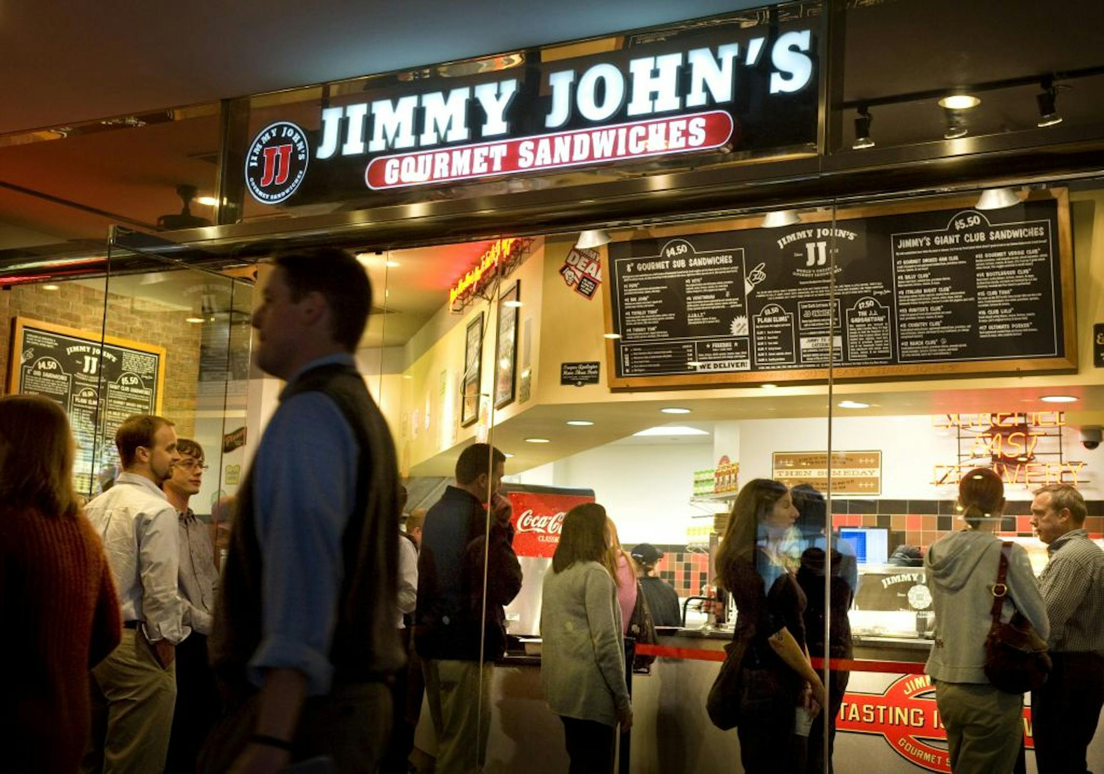 A Jimmy John's restaurant owned by MikLin Enterprises. The company said it disagrees with the judge's findings and "will decide our next steps shortly."