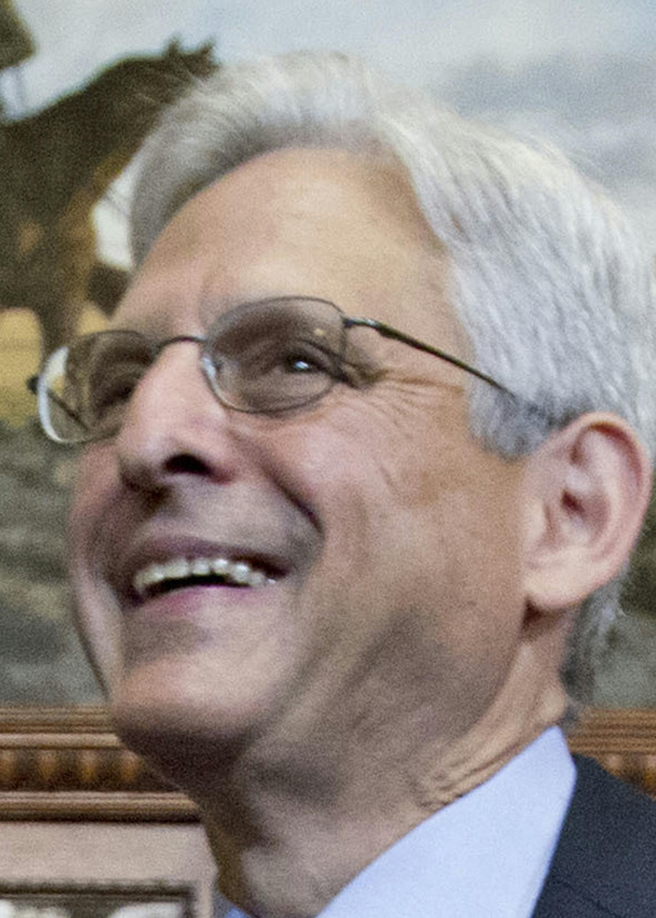 Senate Minority Leader Harry Reid of Nev., left, and Judge Merrick Garland, right, President Barack Obama's choice to replace the late Justice Antonin Scalia on the Supreme Court, meet on Capitol Hill in Washington, Wednesday, Sept. 14, 2016. ( AP Photo/Jose Luis Magana)