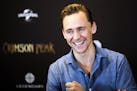 Actor Tom Hiddleston poses during a photo-call to promote the film "Crimson Peak" in Berlin, Germany.