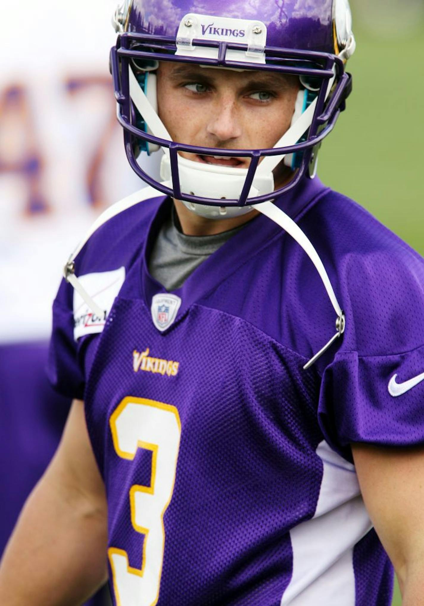 Minnesota Vikings kicker Blair Walsh