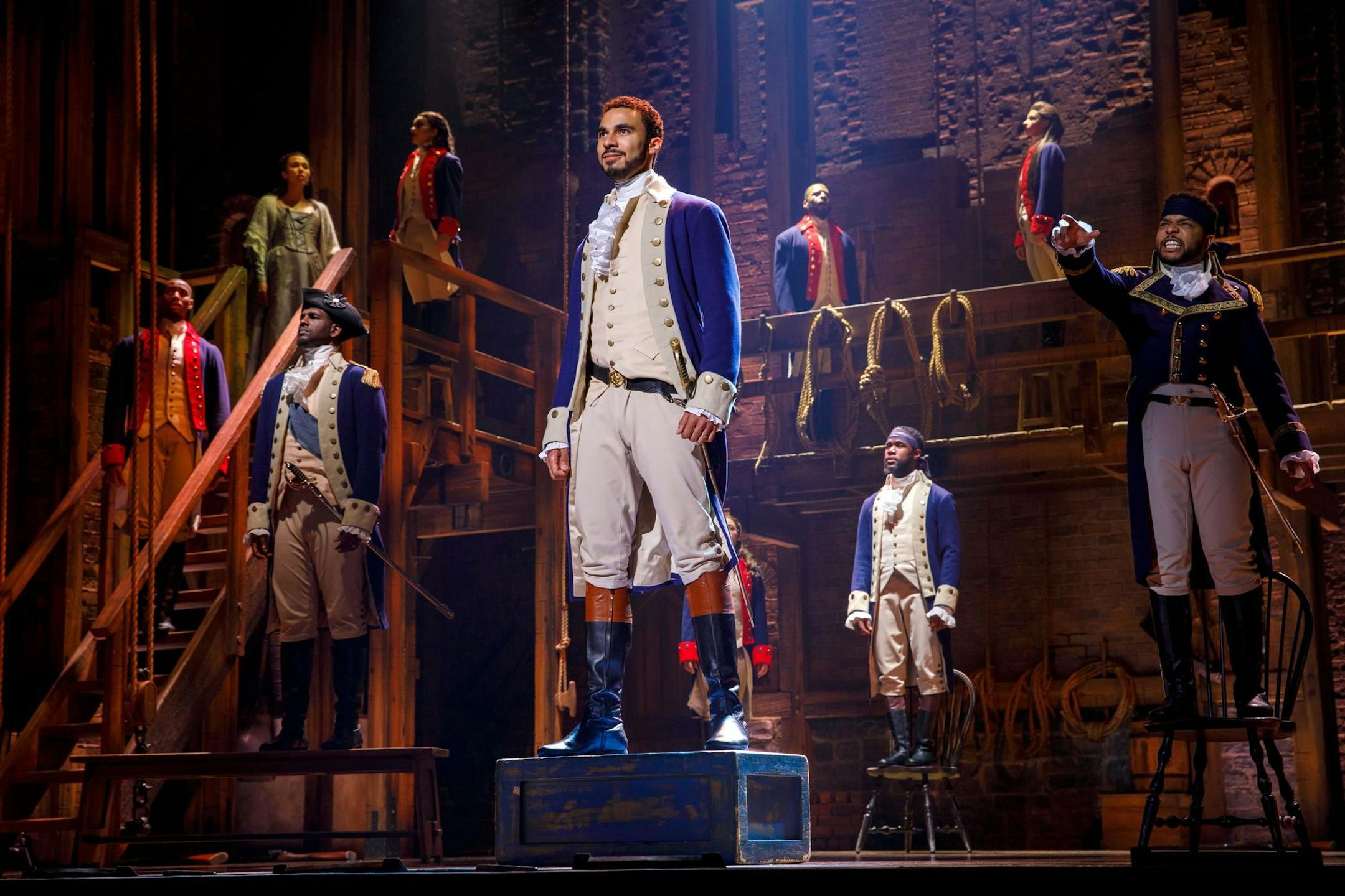 The "Hamilton" national tour returns to the Twin Cities as part of the Hennepin Theatre Trust's 2020-21 season.