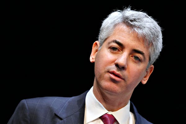 Bill Ackman, president of Pershing Square Capital Management, speaks during the Value Investing Congress in New York, U.S., on Wednesday, Nov. 28, 200