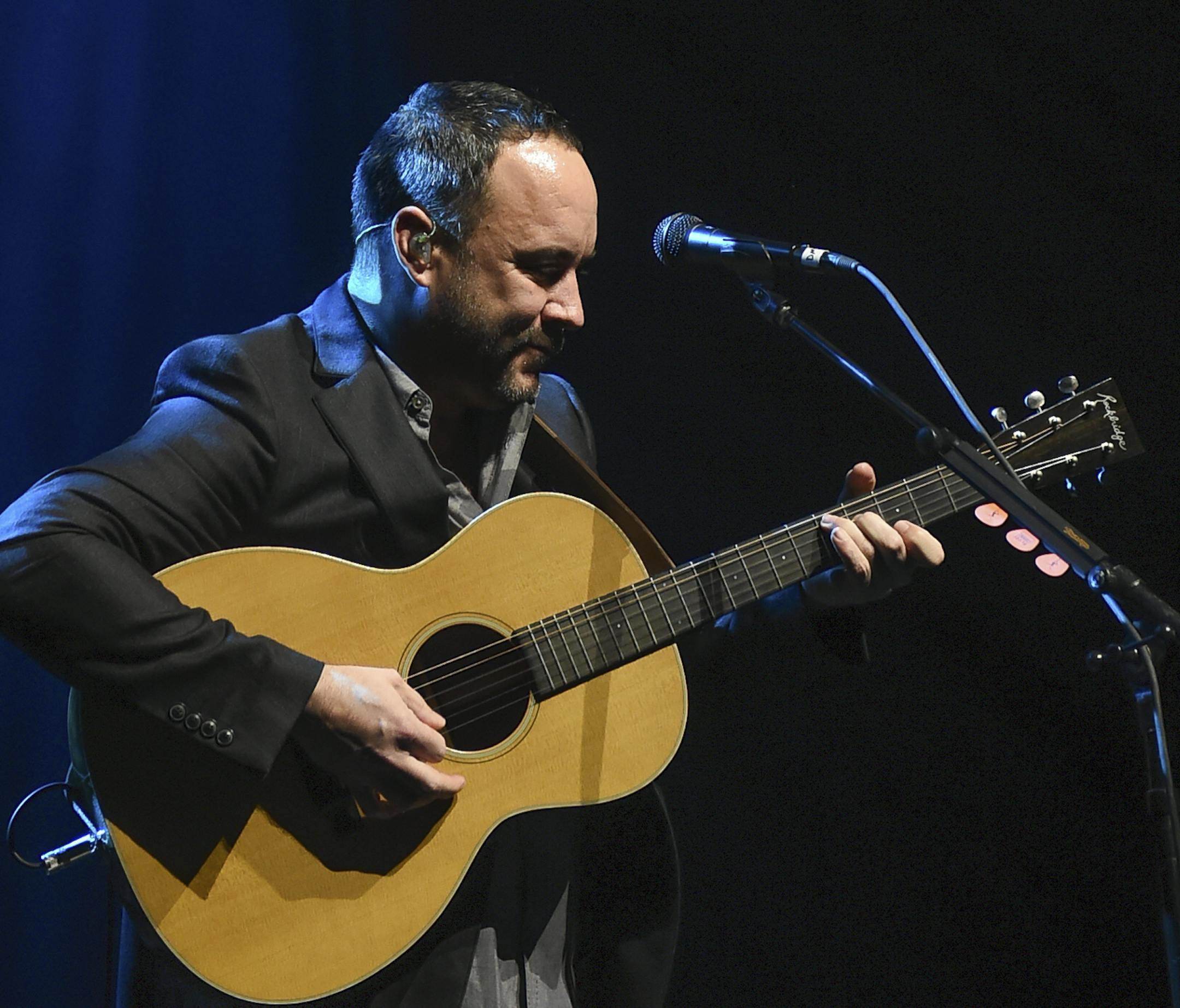Musician Dave Matthews performs during A Concert For Island Relief at Radio City Music Hall on Saturday, Jan. 6, 2018, in New York. (Photo by Evan Agostini/Invision/AP)
