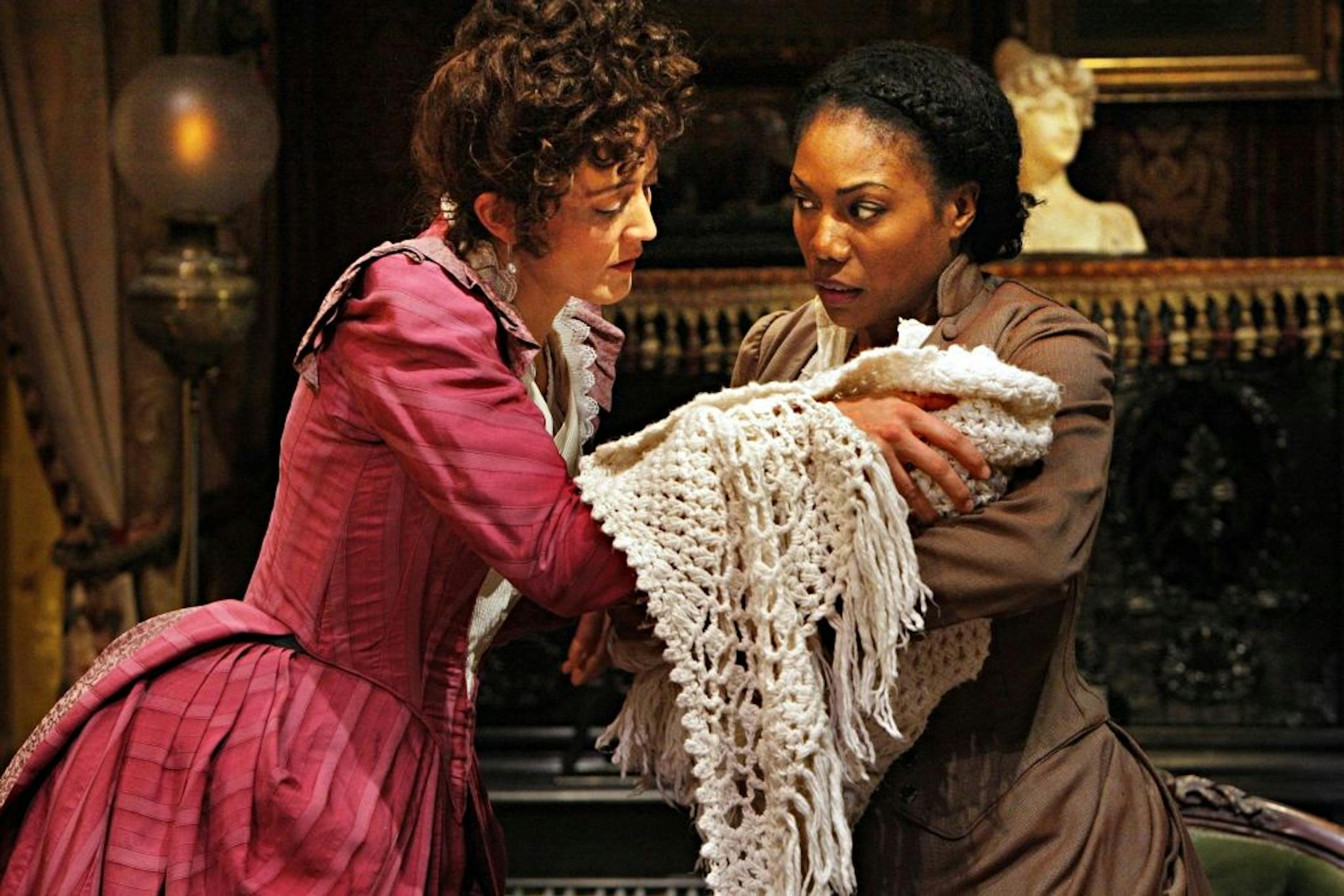 Christina Baldwin and Austene Van in the Jungle Theater production of "In the Next Room." photo credit: Michal Daniel