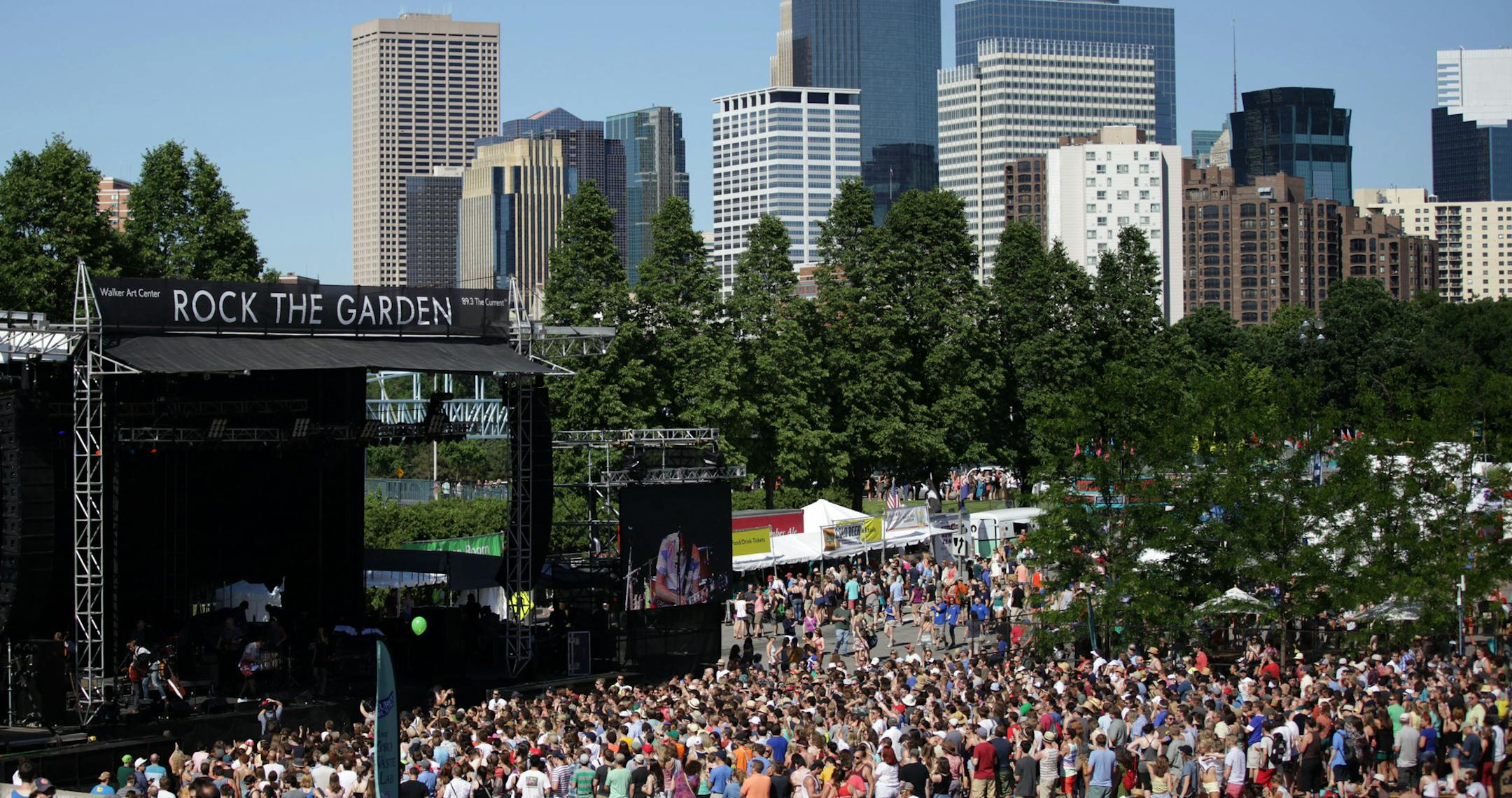 Rock the Gardens was held Saturday afternoon at the Walker Art Center in Minneapolis. ] MONICA HERNDON monica.herndon@startribune.com Minneapolis, MN 06/21/2014