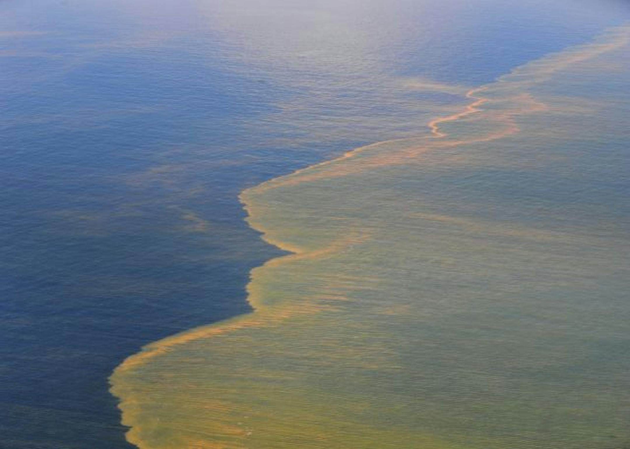Oil from the Deepwater Horizon oil spill off the Alabama coast Thursday in an aerial photo released by the Navy. Several Minnesota firms are seeking alternatives to oil consumption.