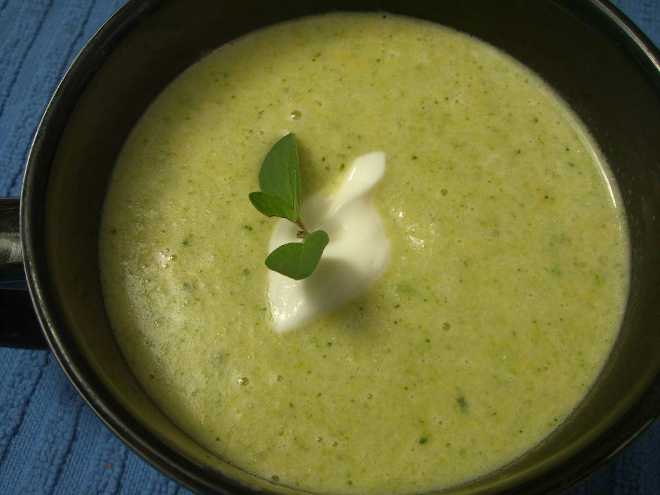 Credit: Valerie Phillips Broccoli Cheddar Soup recipe from "Soup's On" by Valerie Phillips.