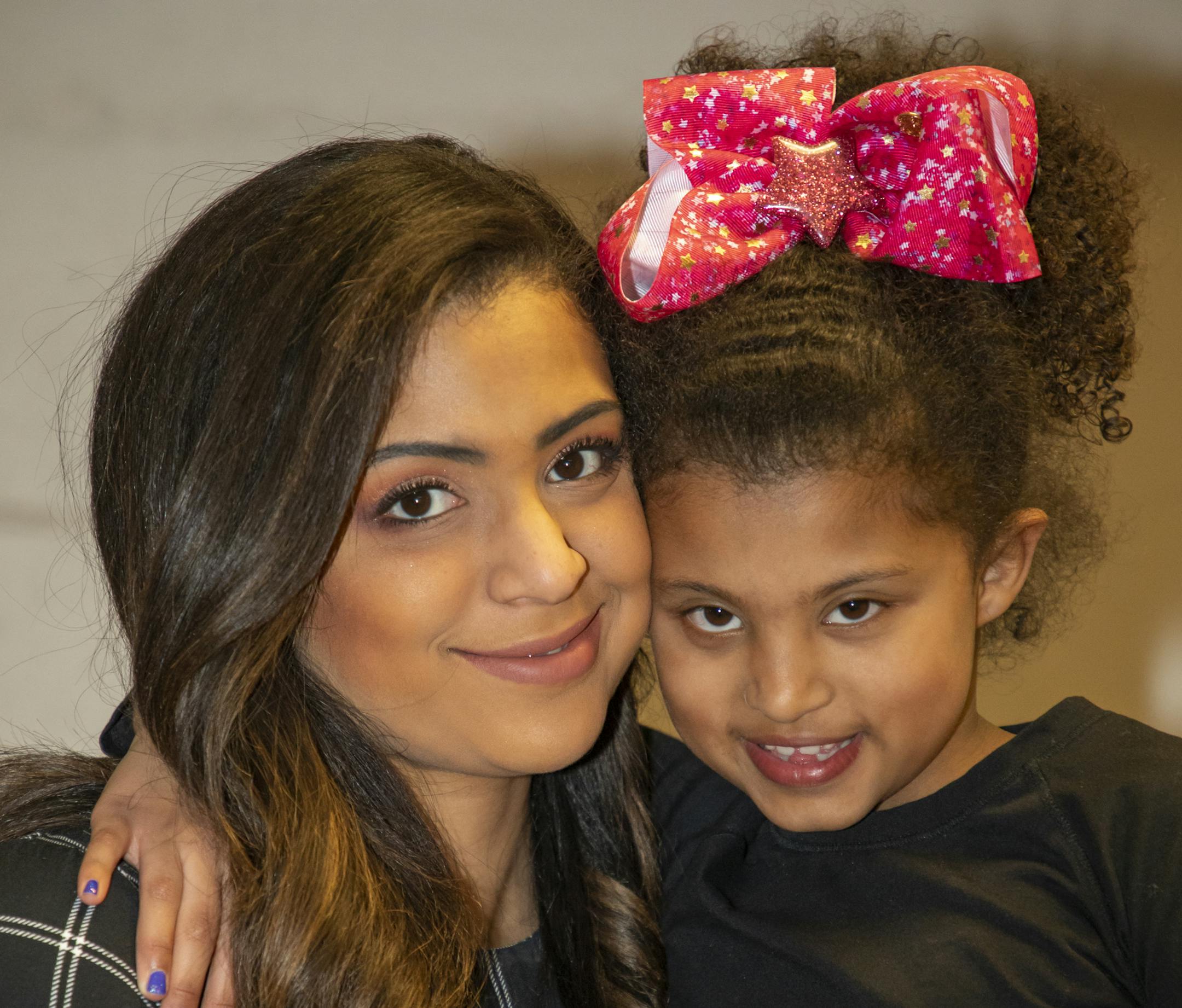 Chalisa Eversion and Averie at Ready or Hot, Fashion meets passion for Planned Parenthood. [ Special to Star Tribune, photo by Matt Blewett, My Story Minnesota, matt@mystorymn.com, Feb. 19, 2020, International Market Square, Minneapolis, SAXO 1010220600 FACE030820