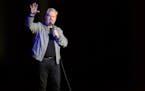 Jim Gaffigan in his new comedy special "The Pale Tourist," premiering Friday on Amazon. (Amazon Studios via AP)