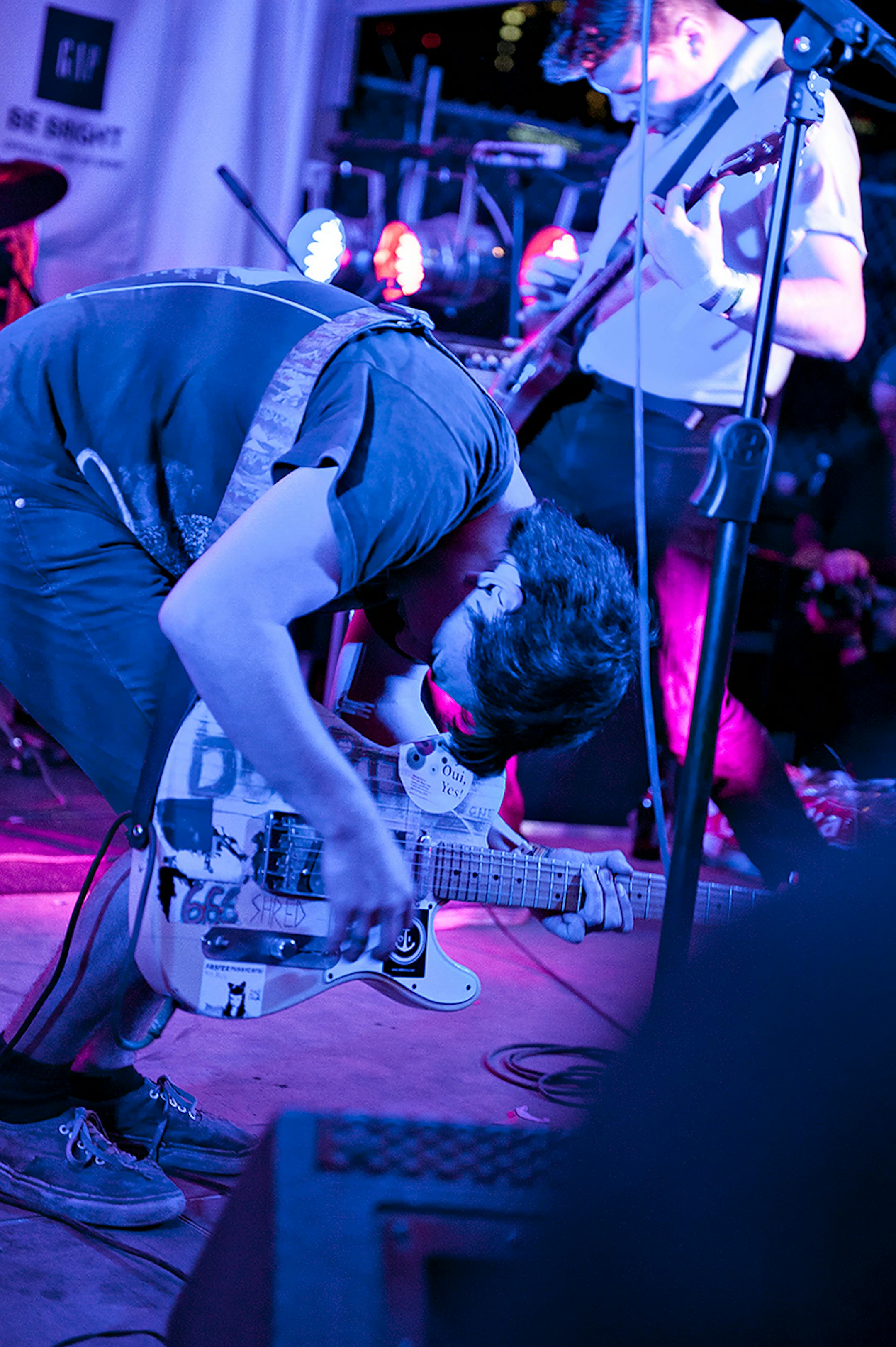 FIDLAR performs at SXSW on March 15, 2013. Photo by Leslie Plesser.