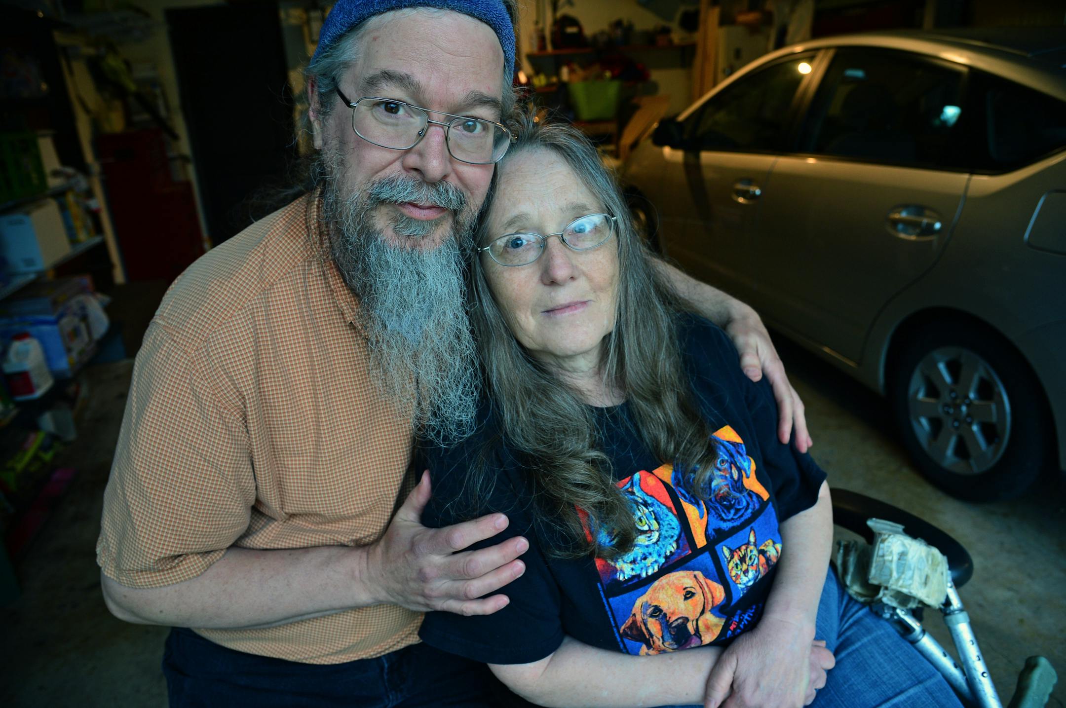 Twenty-five years after Amy Sue Pagnac went missing, Maple Grove police, the FBI and sheriff deputies searched her parents home and property Sunday, forcing the couple to leave for up to a week while excavations continued in the back yard. Susan Pagnac and Marshall Midden are staying with their daughter and hoping for closure.