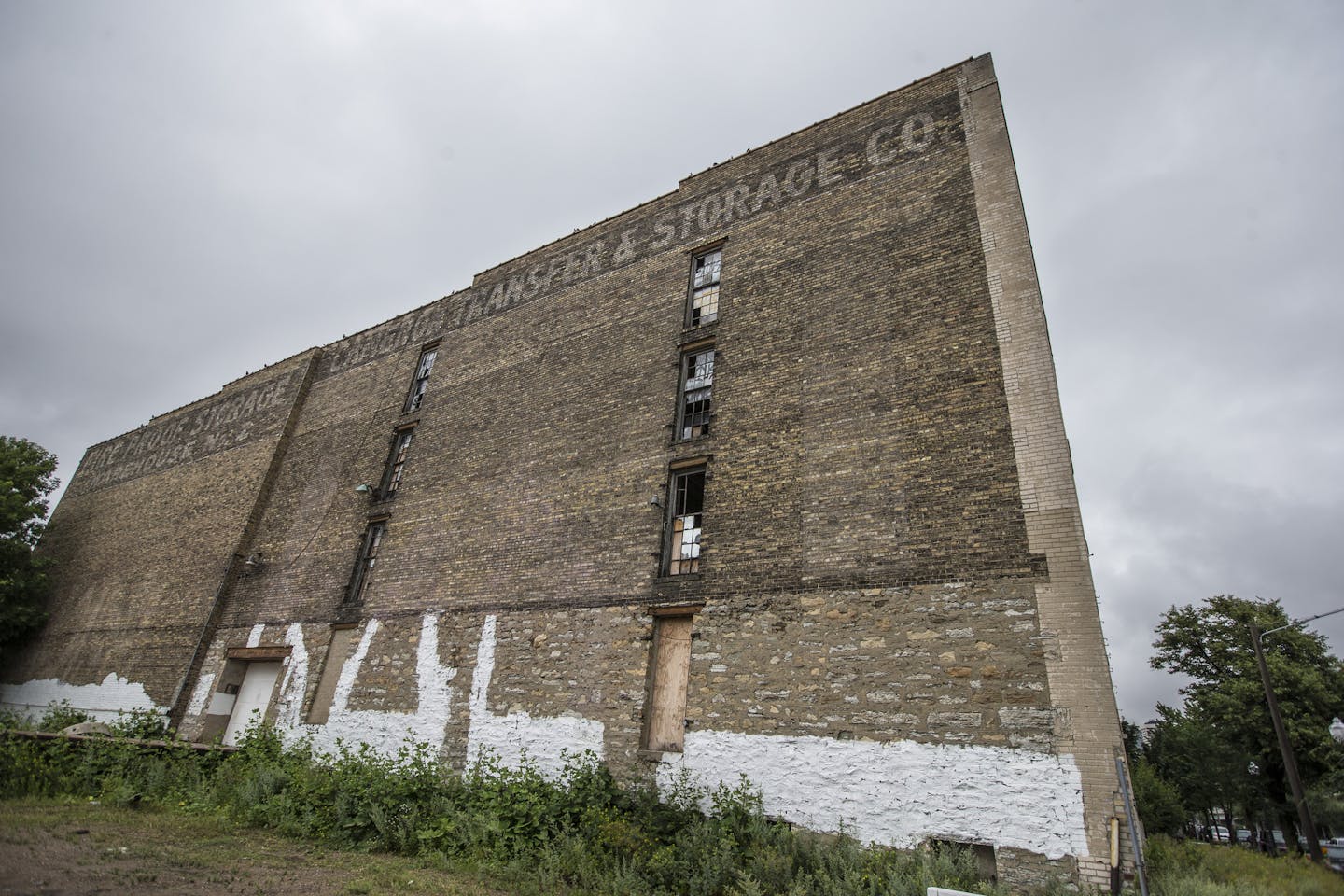 A Minneapolis developer will use tax credits to convert this historic cold storage building in the North Loop into 44 apartments for low-income renters. It was photographed on Monday, July 6, 2015, in Minneapolis, Minn.