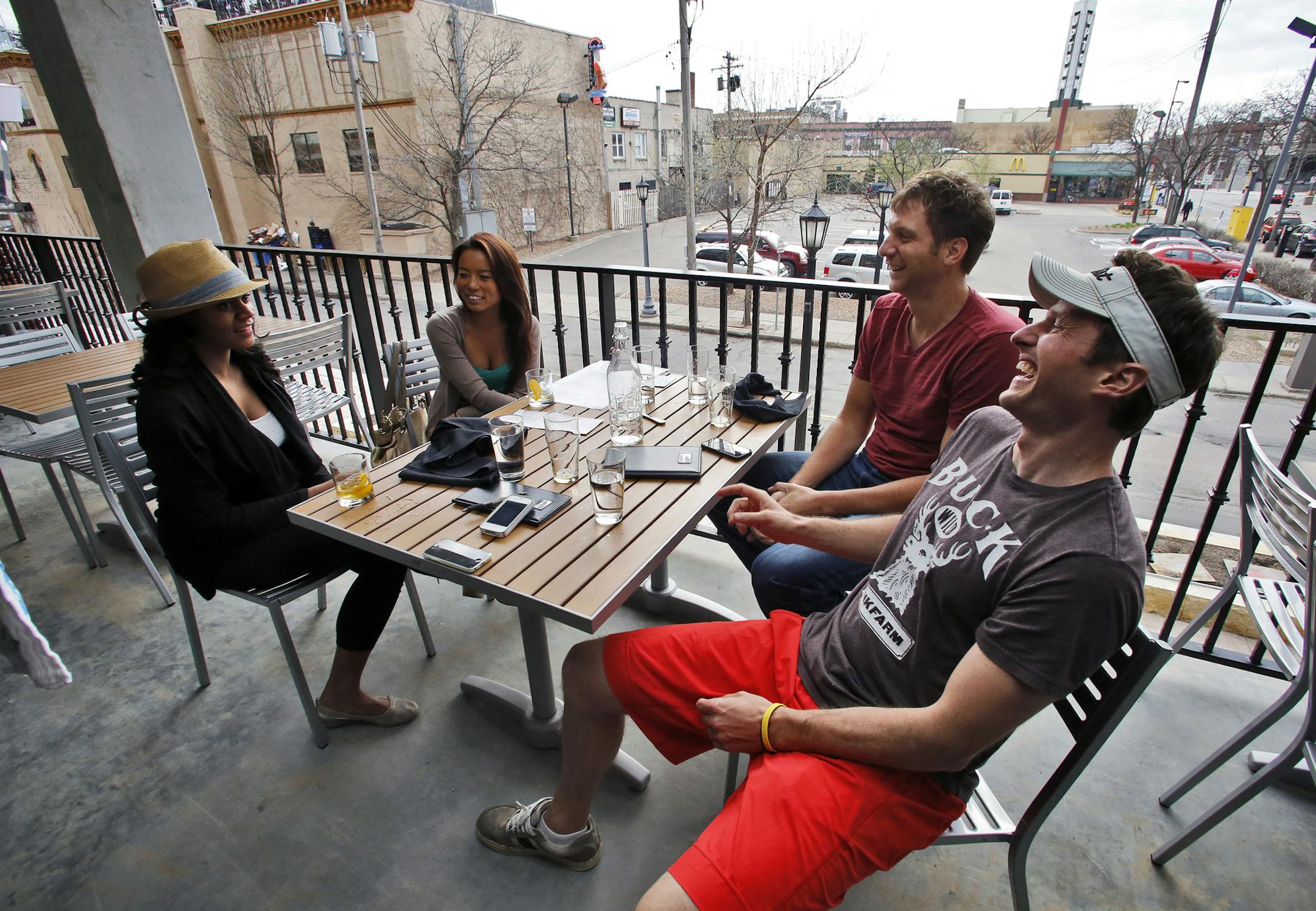 Patio area at Coup d etat in Minneapolis. ] (MARLIN LEVISON/STARTRIBUNE(mlevison@startribune.com)