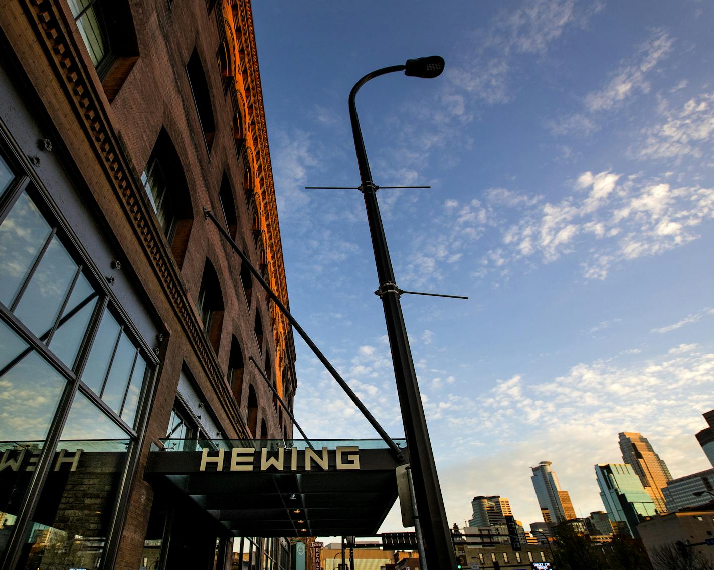 The Hewing Hotel in Minneapolis. The 124-room hotel will officially open its doors Wednesday. ] CARLOS GONZALEZ cgonzalez@startribune.com - November 15, 2016, Minneapolis, MN, The Hewing Hotel is one of the most highly anticipated new hotels to open in Minneapolis. The 124-room hotel will officially open its doors Wednesday