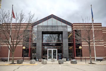 The Stearns County law enforcement center, which includes the jail.