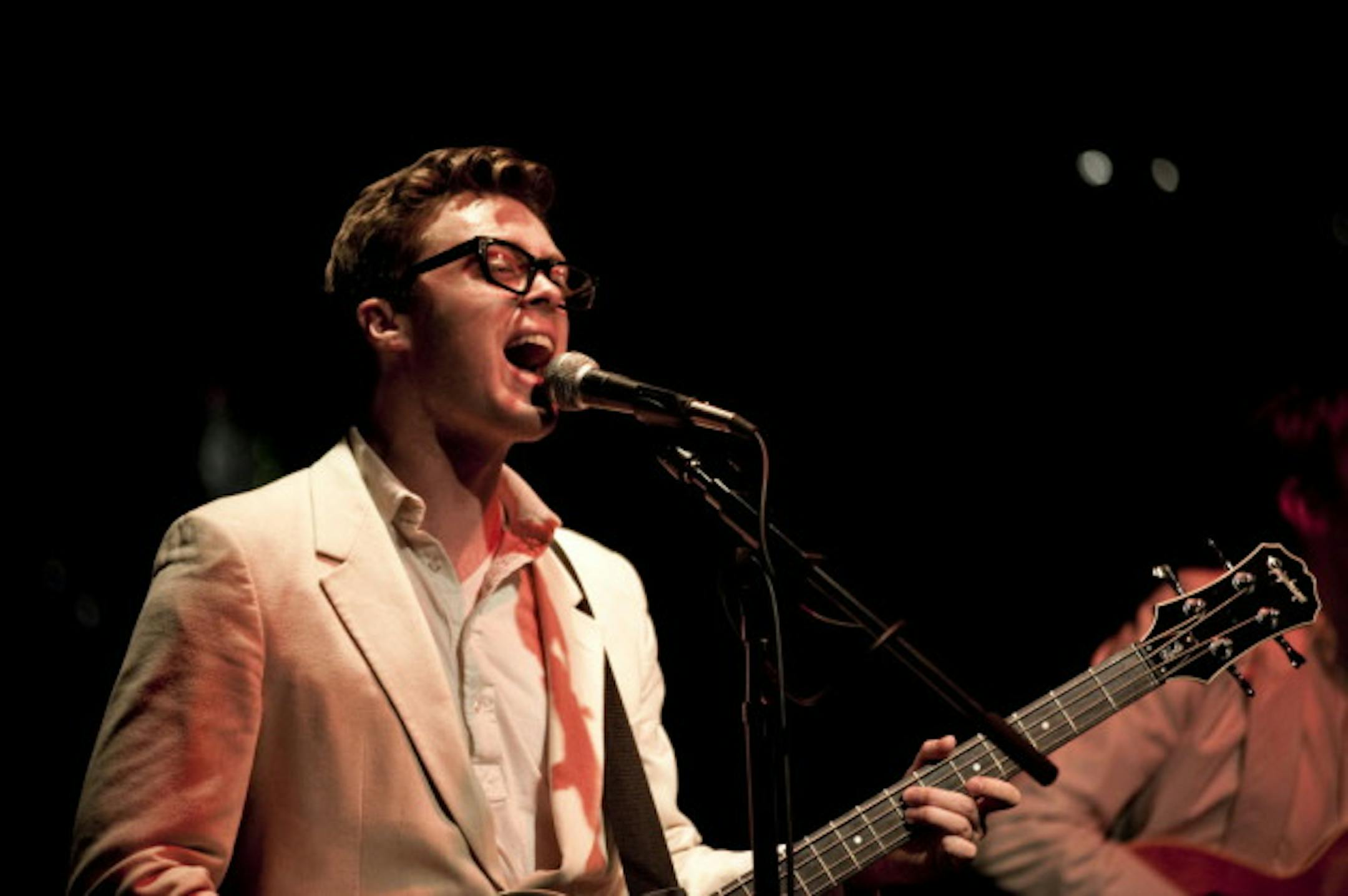 Jeremy Messersmith at the Current's birthday party last year at First Avenue. / Leslie Plesser, Star Tribune