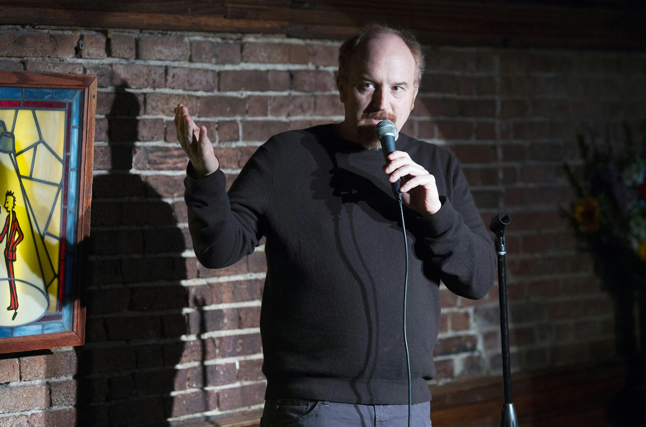 Louis C.K. in "Louie." "Louie" is nominated for an Emmy for best comedy series, and Louis C.K. is nominated for best actor in a comedy series. (KC Bailey/FX) ORG XMIT: 1170940 ORG XMIT: MIN1507161112210748