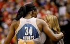 Minnesota Lynx center Sylvia Fowles was named the WNBA's top defensive player and Cheryl Reeve was named the league's top coach.