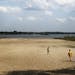Aug. 29, 2013: Receding lake levels on White Bear Lake have level behind a giant sand beach at West Park Memorial Beach.