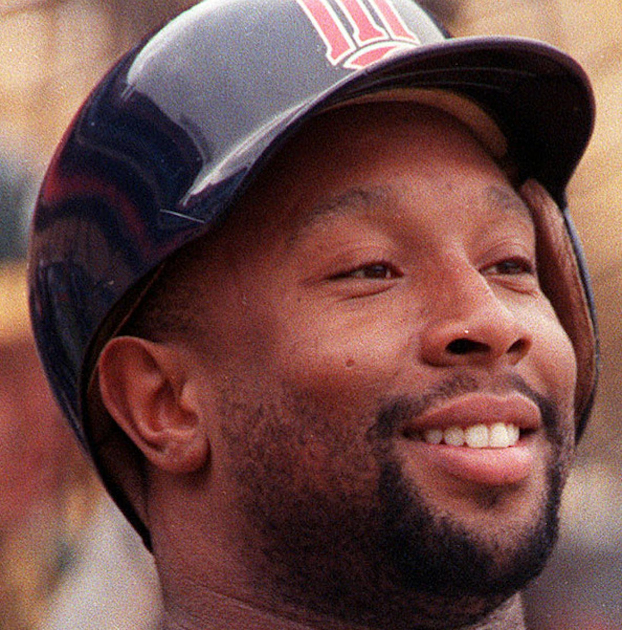 ** FILE ** Minnesota Twins outfielder Kirby Puckett takes his turn in the batting cage as the All-Star team worked out at Dodger Stadium in Los Angeles in this Nov. 1, 1988 file photo. Puckett died Monday, March 6, 2006, a day after the Hall of Fame outfielder had a stroke at his Arizona home, a hospital spokeswoman said. He was 44. (AP Photo/File) ORG XMIT: NY176
