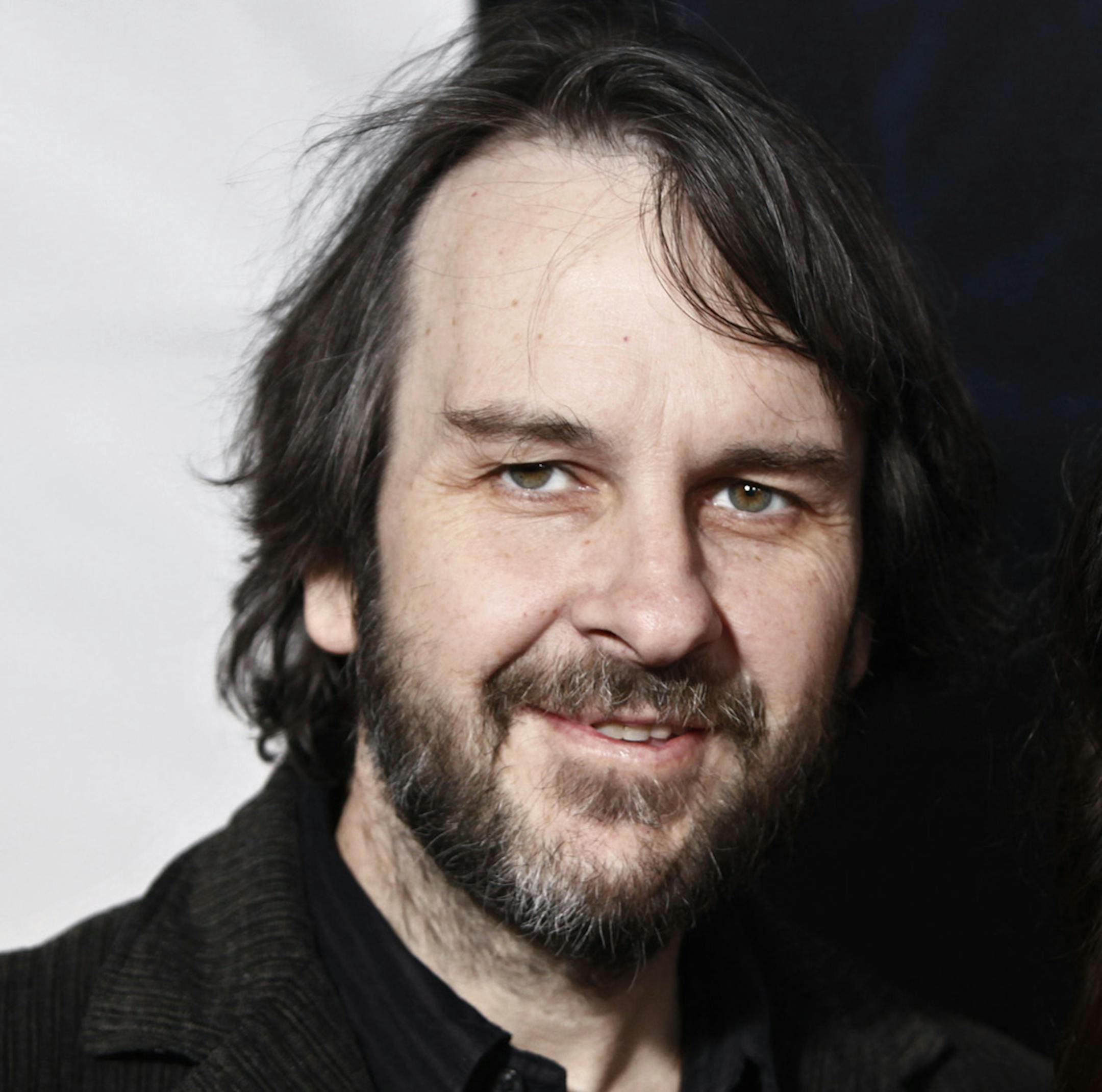Peter Jackson, left, and Katie Jackson arrive at the premiere of "The Lovely Bones" in Los Angeles on Monday, Dec. 7, 2009. (AP Photo/Matt Sayles)