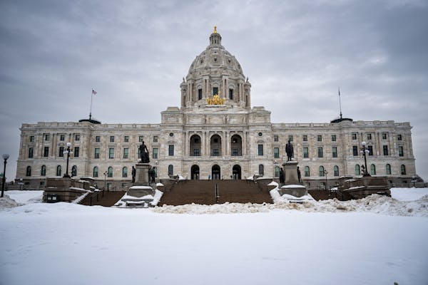 The Minnesota State Capitol, where legislators will arrive in a few days to start the legislative session.