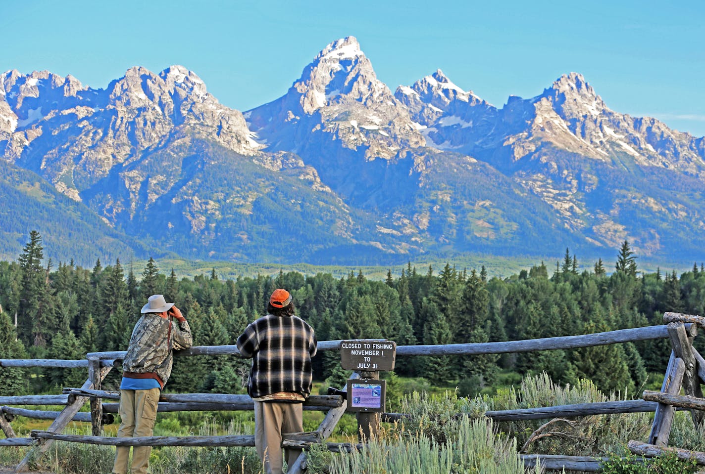 Some 4 million people visit Grand Teton National Park in Wyoming each year. Though dwarfed by other national parks, it still offers breathless beauty and fine fishing.