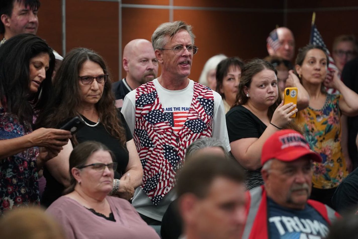 Veteran Kevin Murphy wanted the Pledge of Allegiance reinstated right away as it is part of the "heritage of the United States of America."