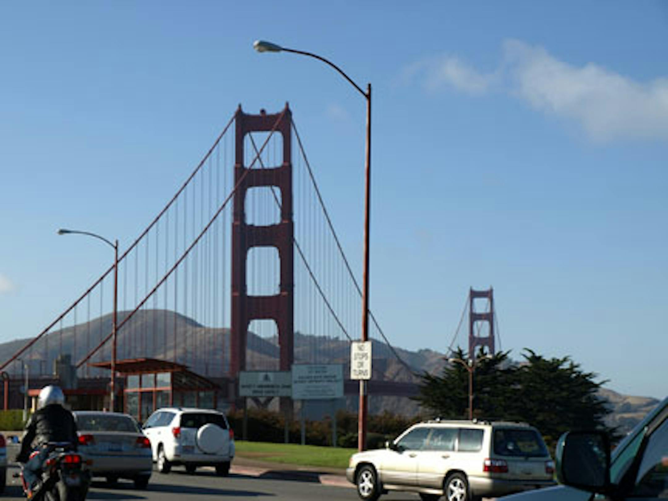 The beautiful Golden Gate Bridge has supposedly around 41 million average crossings a year