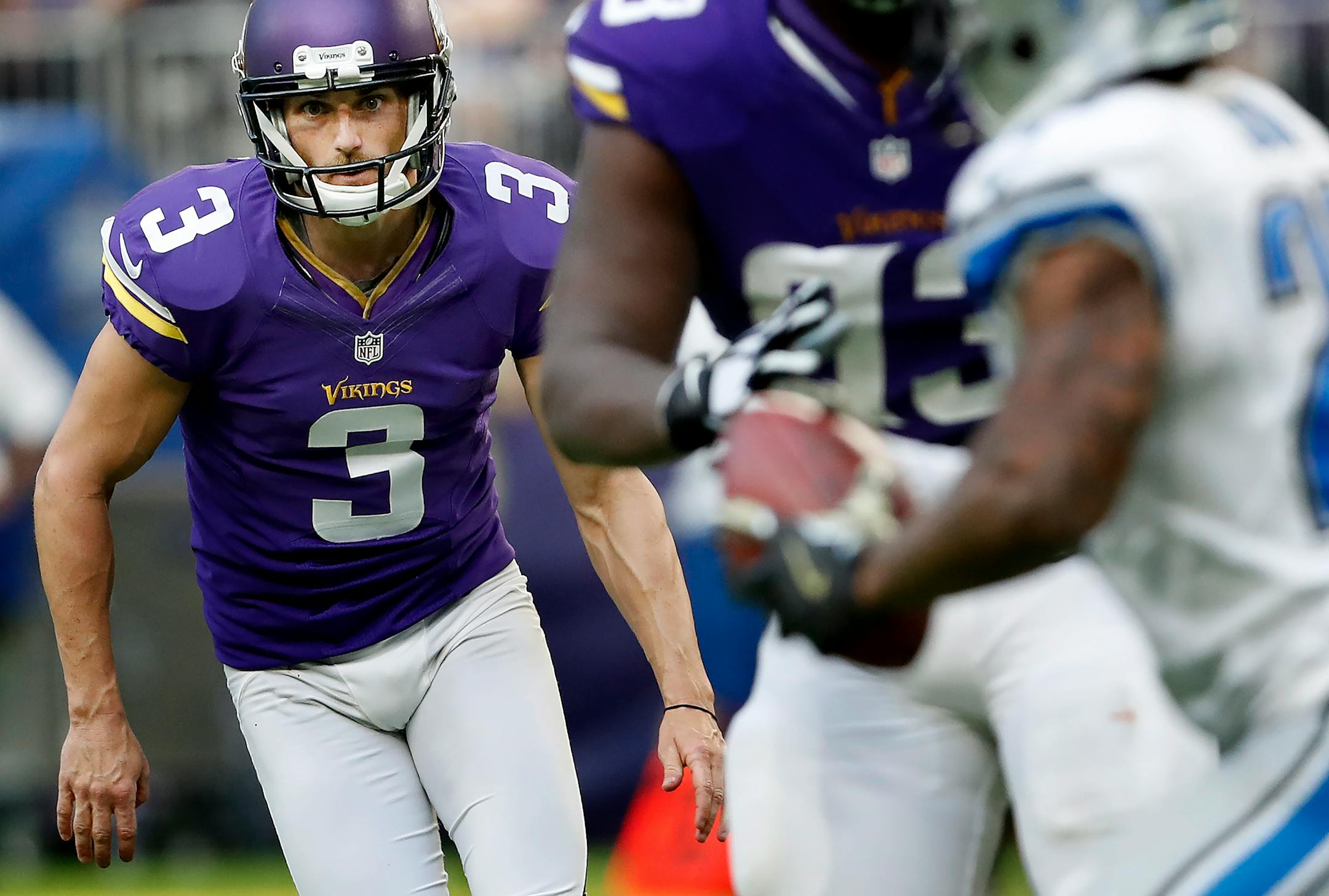 Vikings kicker Blair Walsh (3).