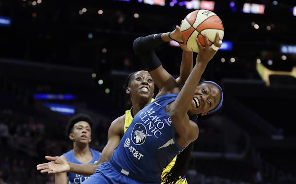 Backup center Temi Fagbenle was part of a group that rallied the Lynx against the Sparks on Tuesday. Fagbenle scored 10 points, but the Lynx lost by 1