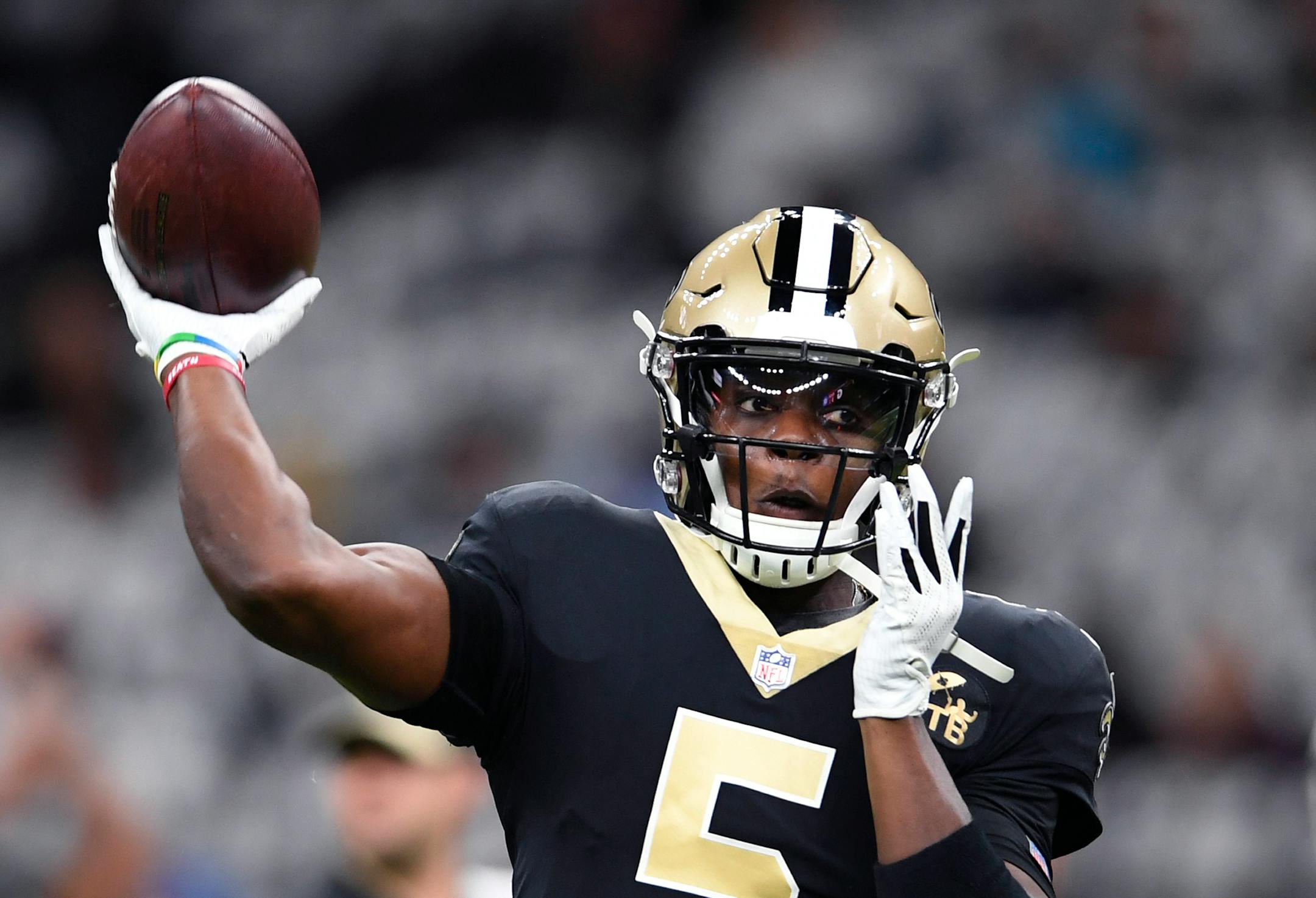 New Orleans Saints quarterback Teddy Bridgewater