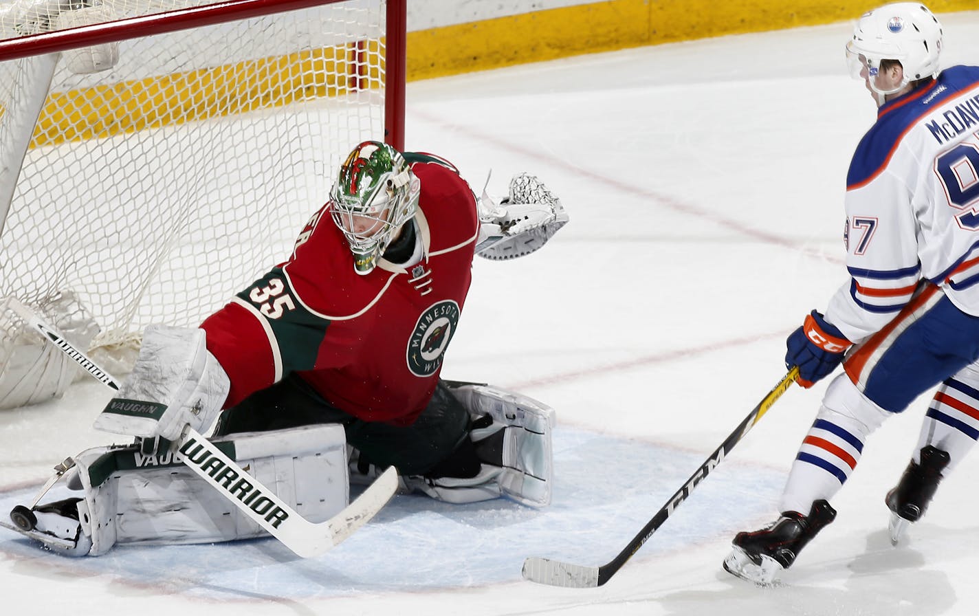 A Saturday matinee might mean an opportunity to play again for Darcy Kuemper, who lost to the Canucks in his last start.