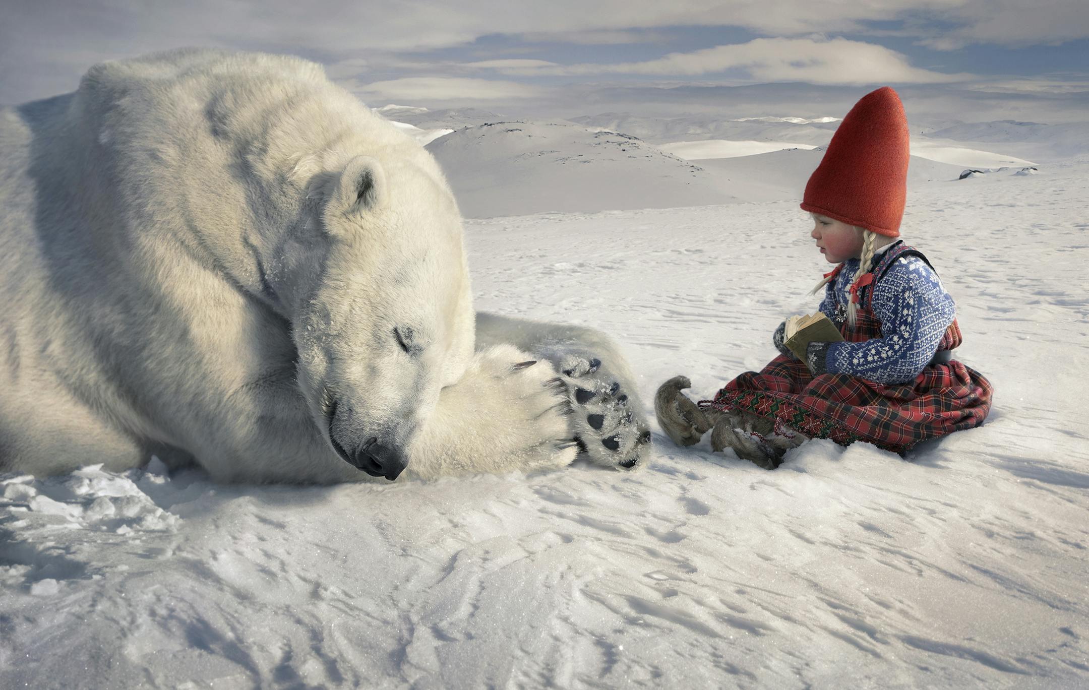 Anja in "The Christmas Wish," story by Lori Evert, Photos by Per Breiehagen