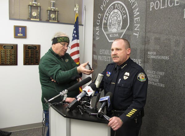 Fargo Police Chief Dave Todd discusses the Wednesday shooting of one of his police officers.