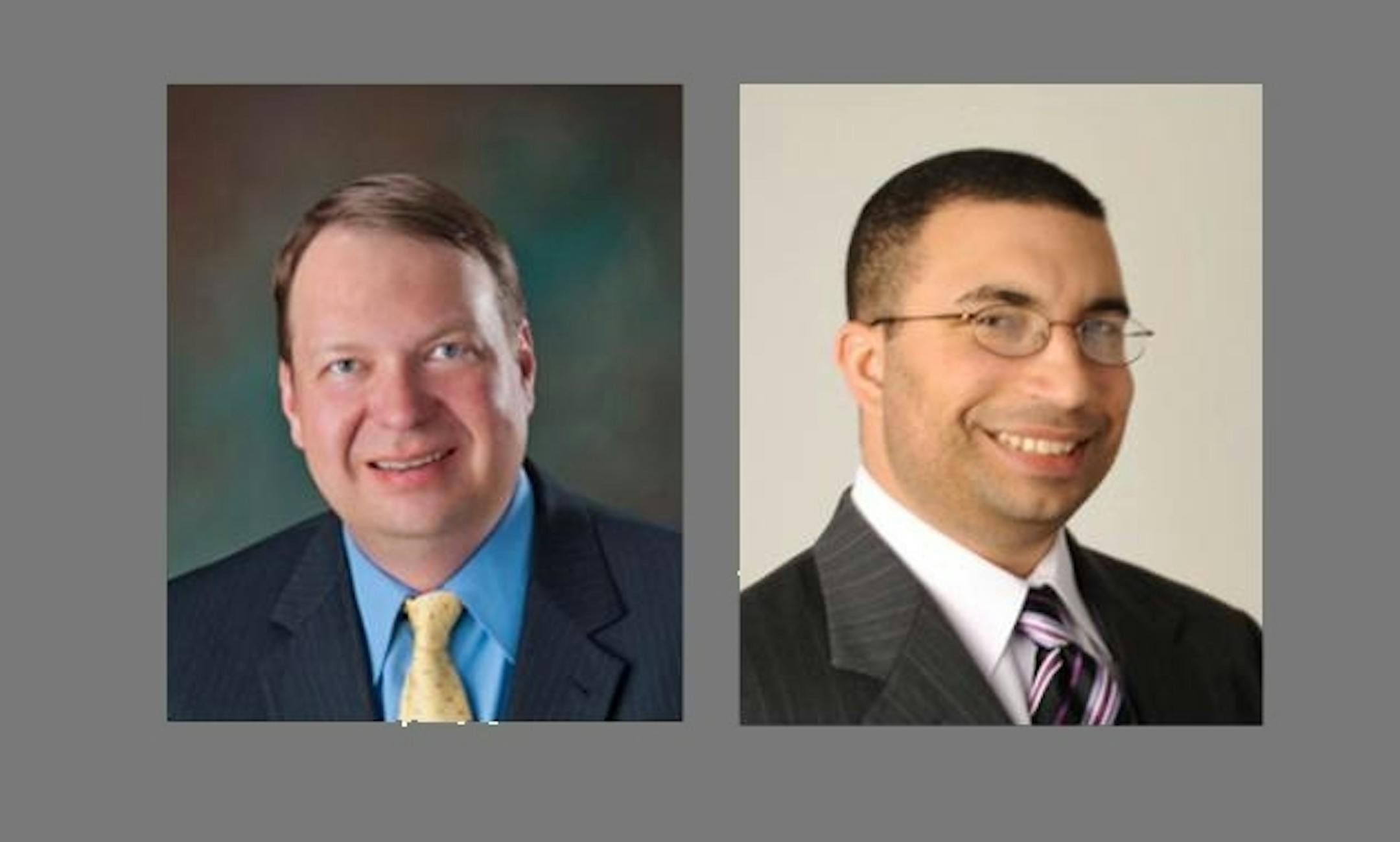 Robert Humphrey, left, and Ian Alexander. Photos courtesy of the candidates.