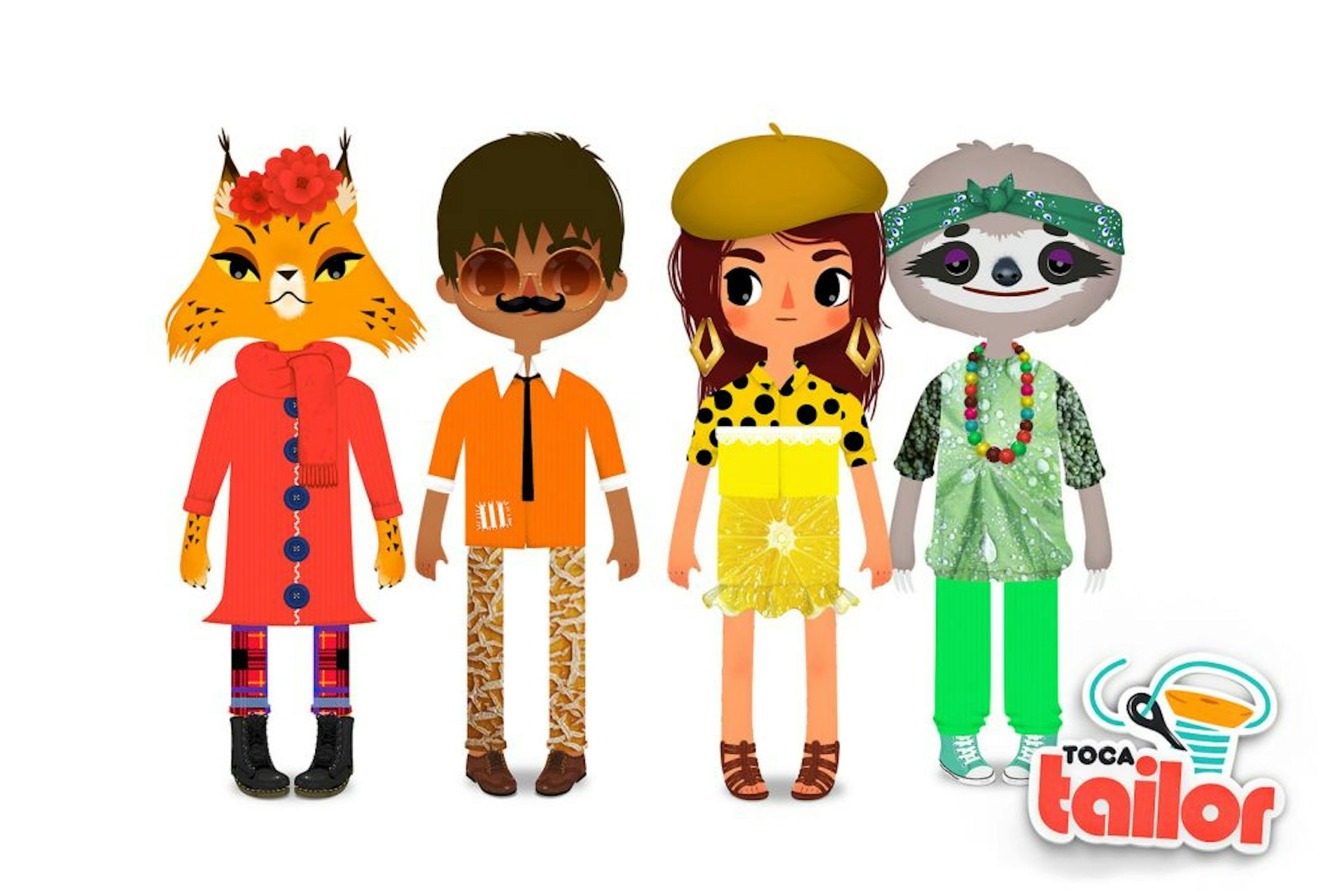 You can play at being a stylist with "Taco Tailor."