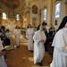 The Dominican Sisters of Mary, Mother of the Eucharist, from Ann Arbor, Mich. have sent four sisters to teach and reside in the newly renovated conven